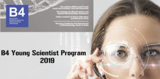 B4 Young Scientist Program 2019
