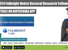 2023-2024 Fulbright-Nehru Doctoral Research