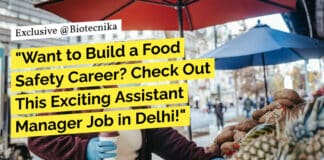 "Want to Build a Food Safety Career? Check Out This Exciting Assistant Manager Job in Delhi!"
