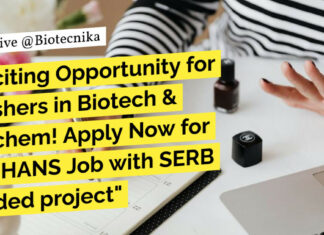 "Exciting Opportunity for Freshers in Biotech & Biochem! Apply Now for NIMHANS Job with SERB funded project"