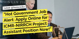 "Hot Government Job Alert: Apply Online for ICMR-NIRRCH Project Assistant Position Now!"