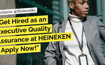 "Get Hired as an Executive Quality Assurance at HEINEKEN - Apply Now!"