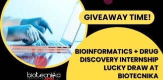 Bioinformatics Drug Discovery Internship Biotecnika
