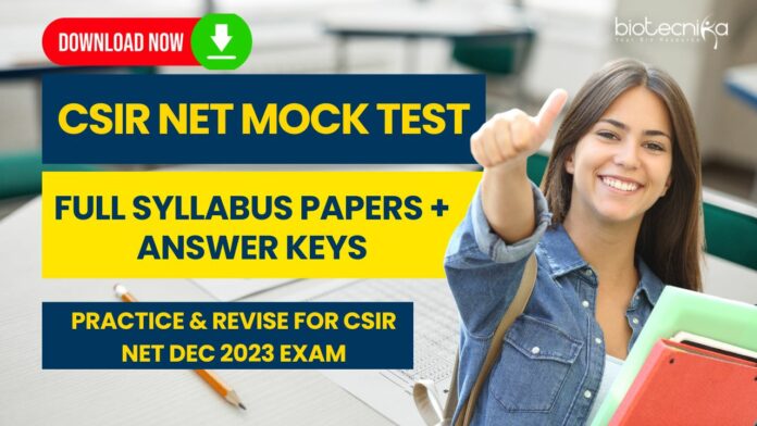 CSIR Mock Test Papers