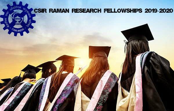 CSIR Raman Research Fellowships 2019-2020