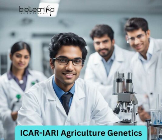 ICAR-IARI Agriculture Genetics Jobs - Attend Walk-In-Interview