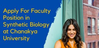 Chanakya University Synthetic Biology