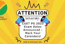 CUET-PG 2023 Exam Dates