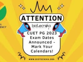CUET-PG 2023 Exam Dates