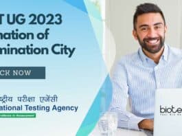 CUET UG Examination City 2023