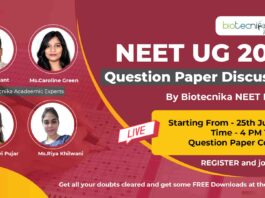 NEET 2022 Question Paper Discussion - NEET UG 2022 Question Paper