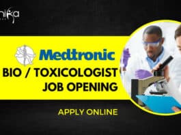 Medtronic Bio Toxicologist Job