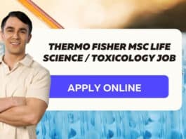 Thermo Fisher MSc Job