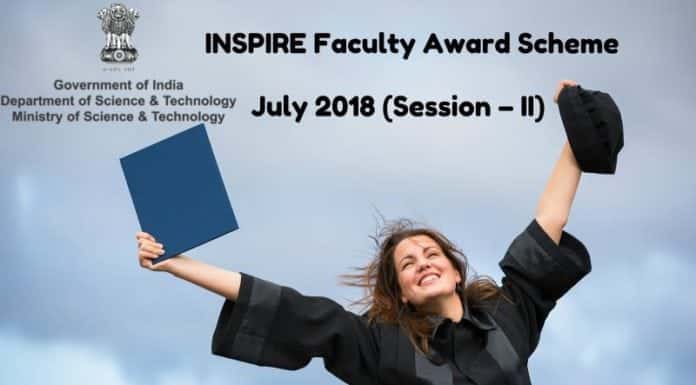 INSPIRE Fellowship Scheme 2018
