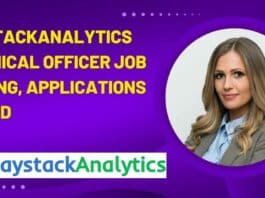 HaystackAnalytics Technical Officer Vacancy