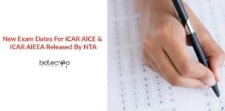 ICAR Exam Dates 2020