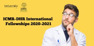 ICMR-DHR International Fellowship Programme
