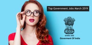 Latest March Government Jobs 2019