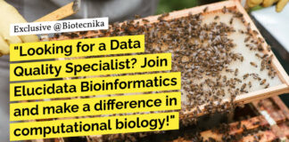 "Looking for a Data Quality Specialist? Join Elucidata Bioinformatics and make a difference in computational biology!"