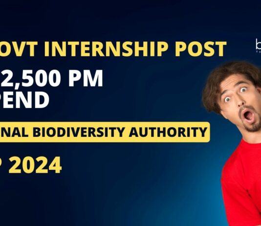 National Biodiversity Authority Internship