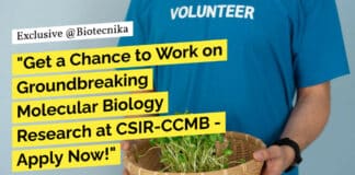 "Get a Chance to Work on Groundbreaking Molecular Biology Research at CSIR-CCMB - Apply Now!"