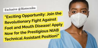NIAB BSc Biology Job - BSc Biotechnology Project Vacancy, Apply Online