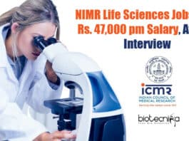 NIMR Research Jobs