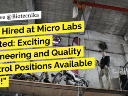 "Get Hired at Micro Labs Limited: Exciting Engineering and Quality Control Positions Available Now!"