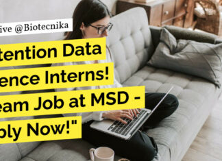 Data Science Intern Job, Hiring at MSD - Apply Online Now!