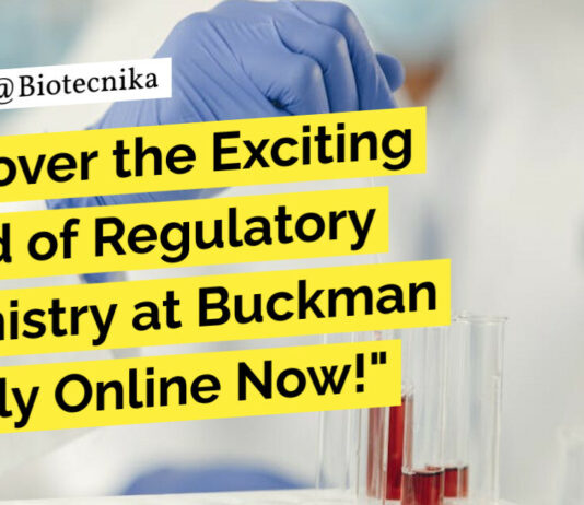 Regulatory Chemist at Buckman, Microbiology Apply Online