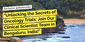 "Unlocking the Secrets of Oncology Trials: Join Our Clinical Scientist Team in Bengaluru, India!"