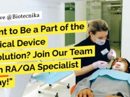 Biomedical Engineering Jobs Elexes - Apply for RA/QA Post