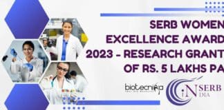 SERB Women Excellence 2023 Award