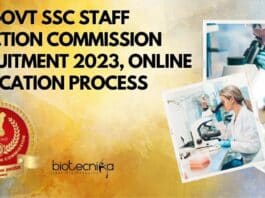 SSC Staff Selection 2023