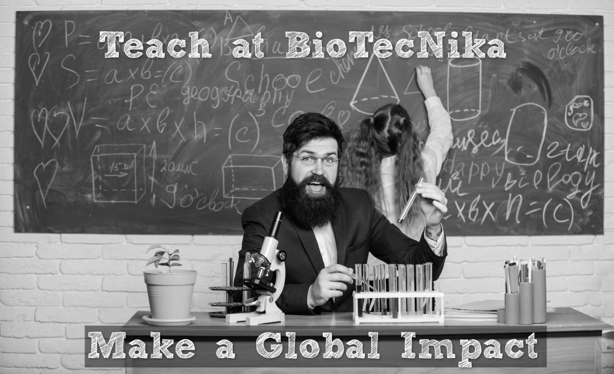 Teach at BioTecNika
