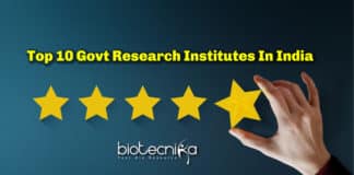 Top 10 Govt Research Institutes In India
