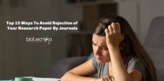 Top 15 Ways To Avoid Rejection of Your Research Paper By Journals