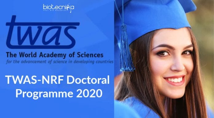 TWAS-NRF Doctoral Programme 2020