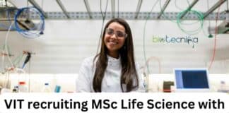 VIT Recruiting Life Science