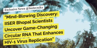 "Mind-Blowing Discovery: IISER Bhopal Scientists Uncover Game-Changing Circular RNA That Enhances HIV-1 Virus Replication"