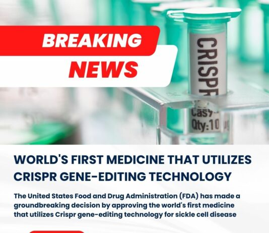World's First CRISPR Drug