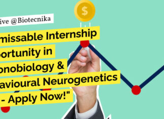 "Unmissable Internship Opportunity in Chronobiology & Behavioural Neurogenetics Lab - Apply Now!"